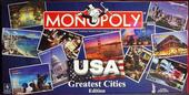 MONOPOLY USA greatest cities edition