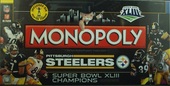 MONOPOLY Pittsburgh Steelers Super Bowl XLIII Champions collector's edition