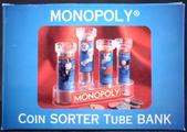 MONOPOLY coin sorter tube bank